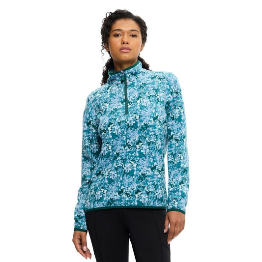 Women's Mossrock Quarter Zip Polar Fleece - US 4399