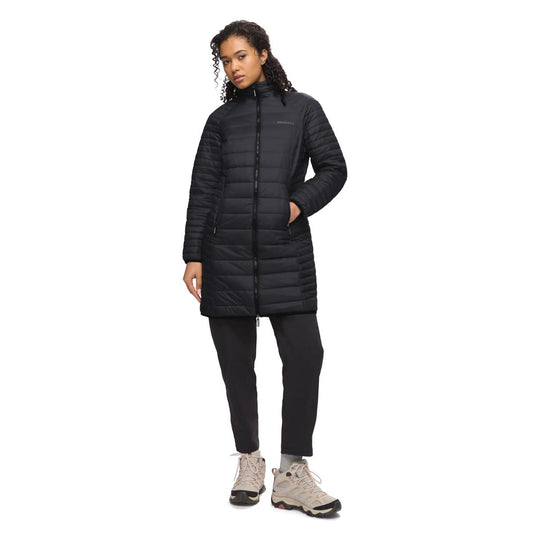 Women's Coldwater Lightweight Long Puffer Jacket - US 3405
