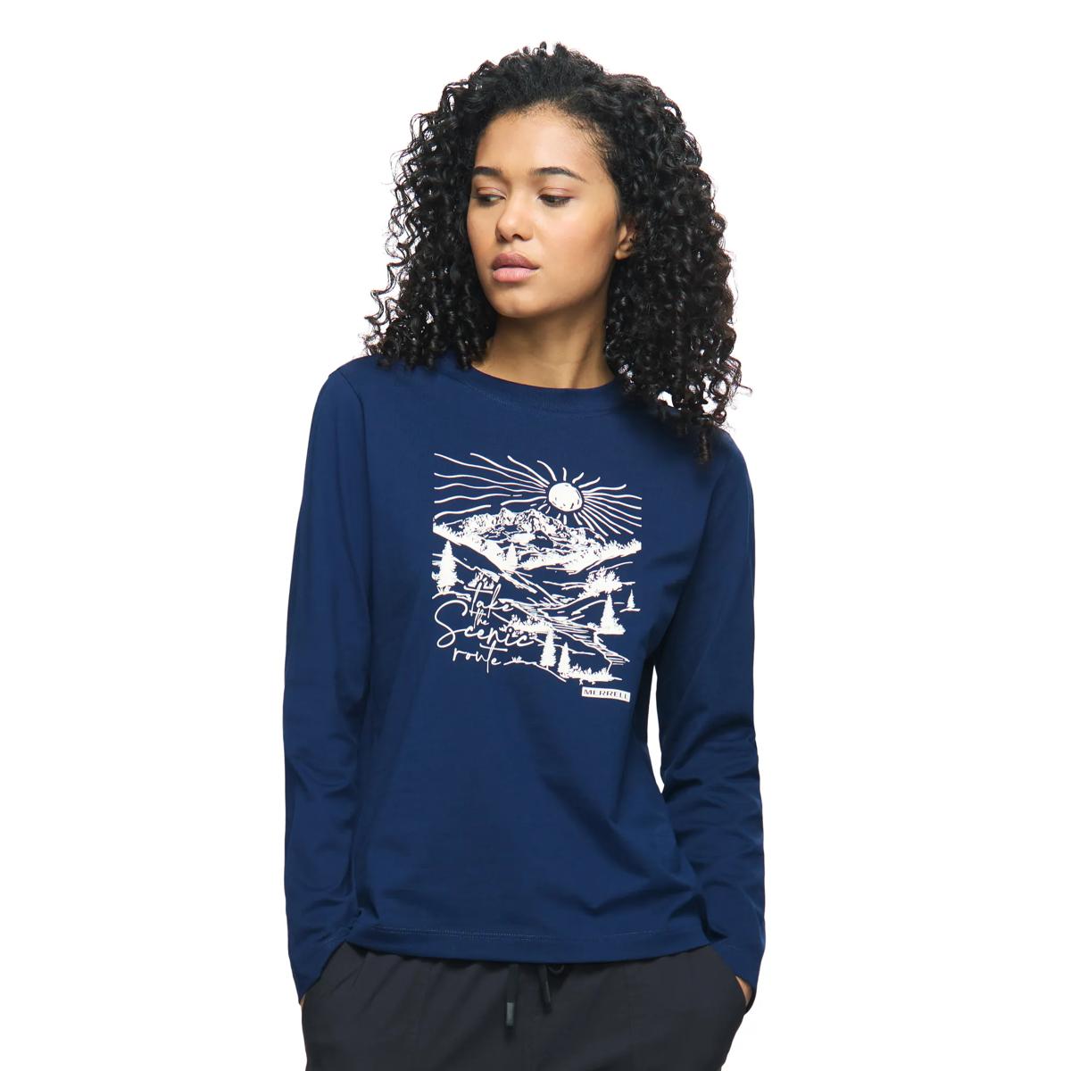 Women's Scenic Route Long Sleeve Tee - US 0704